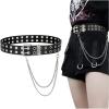 Double Grommet(with Silver Chain)